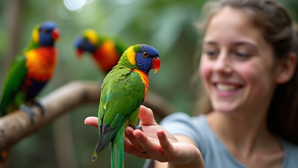 bird encounters with exotic species