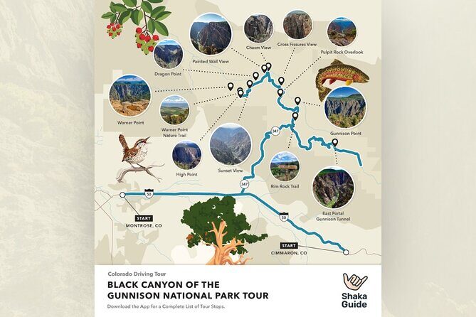Black Canyon of the Gunnison Self-Guided Audio Driving Tour