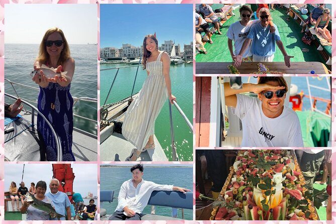 boat trip from 9 am to 3 pm fishing & swimming & barbecue & dessert - Discovering the Coastline from the Water