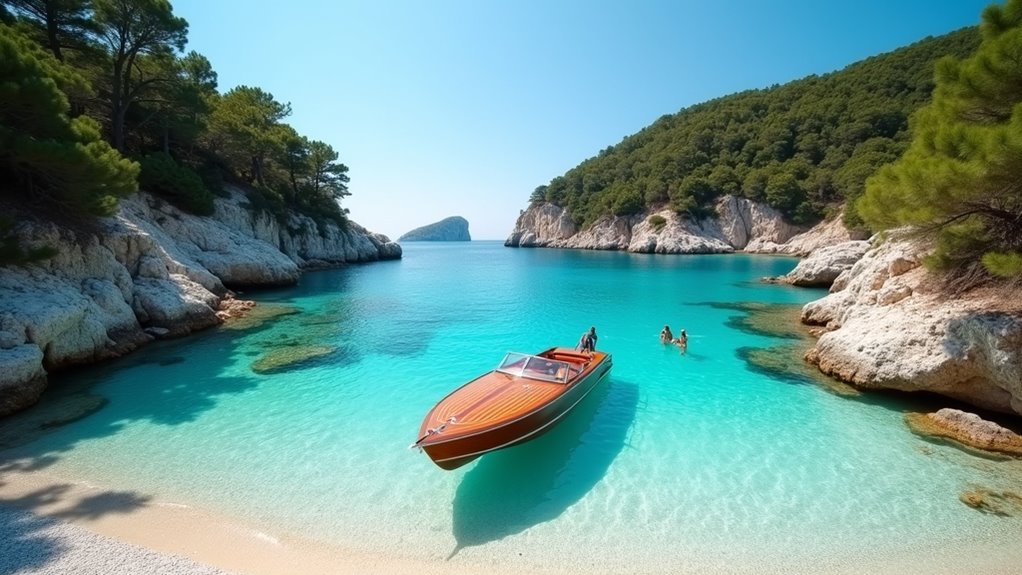 boat trips to pakleni islands