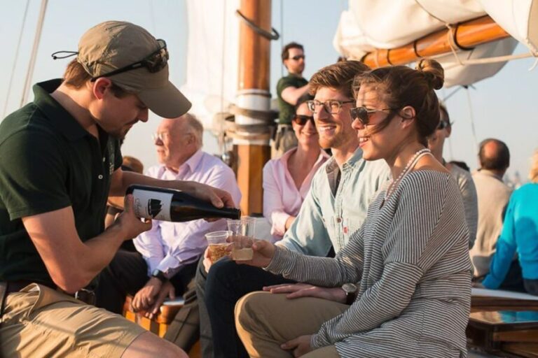 Boston: Harbor Champagne Sunset Sail from Rowes Wharf - The Value for Money