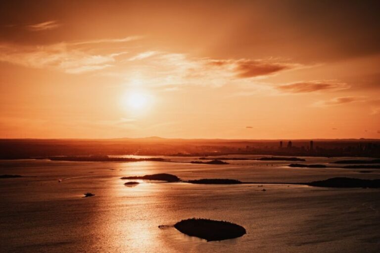 Boston: Sunset Premium Helicopter Tour - The Magic of Sunset Over Boston