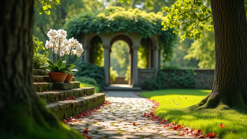botanical garden tranquil sanctuary