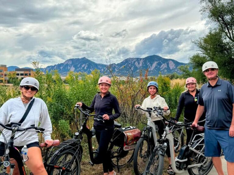Boulder: The Boulder Joyride eBike Tour - The Itinerary: What You’ll See and Do