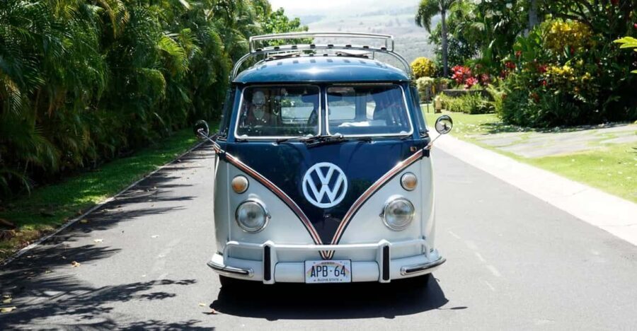 Brewery and Beach cruise in a Vintage VW Bus