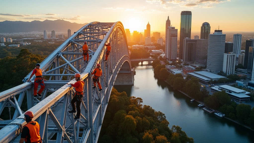 bridge climb with panoramic views