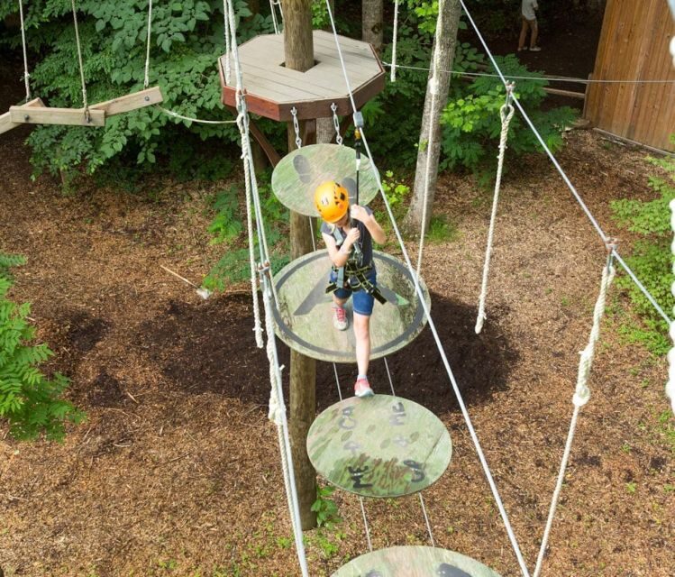 Bryson City: Zip Line Adventure Park Pass with Gear