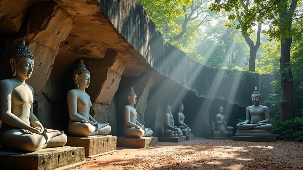 buddha statues in polonnaruwa