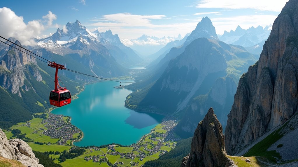 cable car to mount pilatus