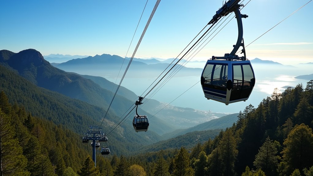cable car to mount wellington