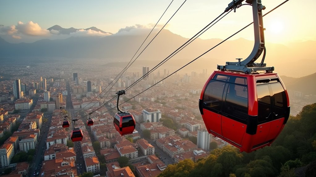 cable car views bogot