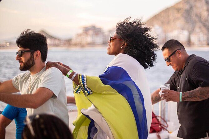 Cabo Party Cruise with Sunset, Music & Open Bar - The Scenic Highlights
