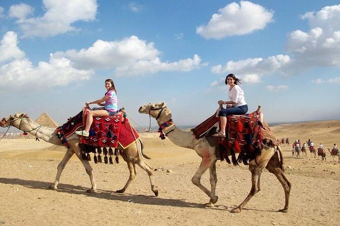 Cairo Layover Tour to Giza Pyramids Sphinx Camel Ride Lunch on The Nile - Key Points