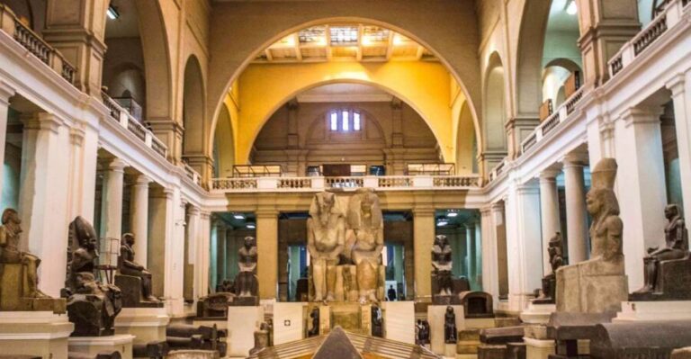 Cairo: National Museum, Egyptian Museum & Giza Pyramids Tour - A Tasty Break: Lunch at a Local Restaurant