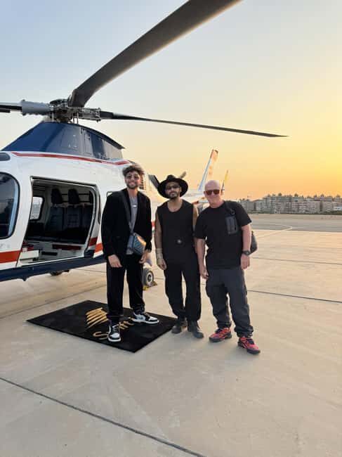 Cairo: Private Helicopter City Tour with Pyramids Landing - Practical Details and Considerations