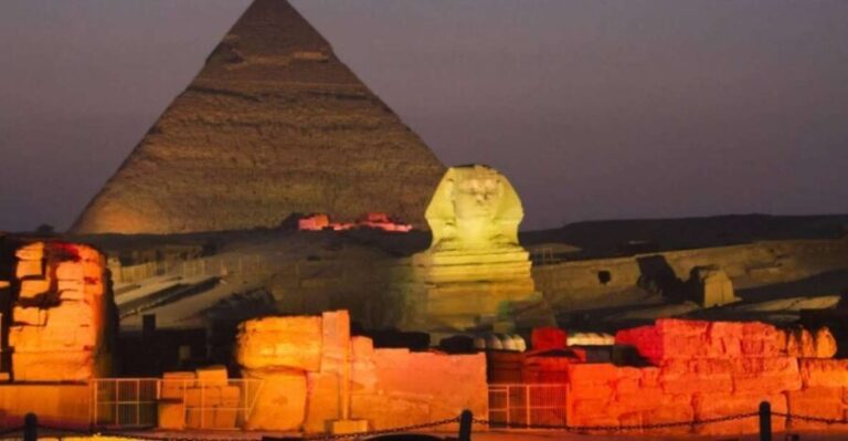 Cairo: Pyramids of Giza Sound & Light Show with City Tour - Practical Details: What You Should Know