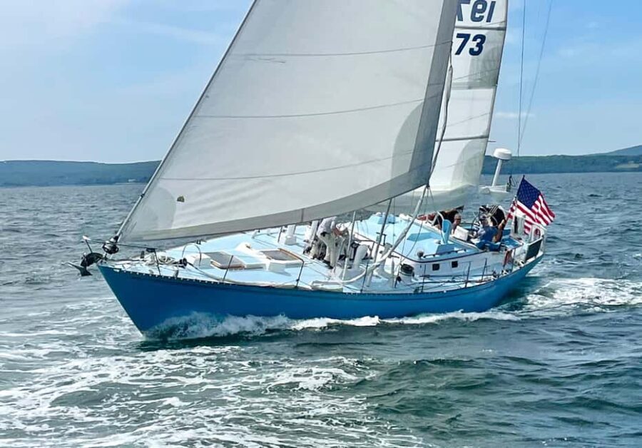 Camden, Maine: Day and Sunset Sails on Sloop Anjacaa