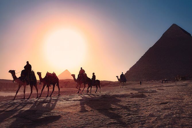 Camel Ride at Giza Pyramids during sunset - The Experience in Detail