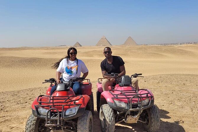 Camel Ride ATV Quad Bike Around Giza pyramids Sahara and Lunch - What the Reviews Say