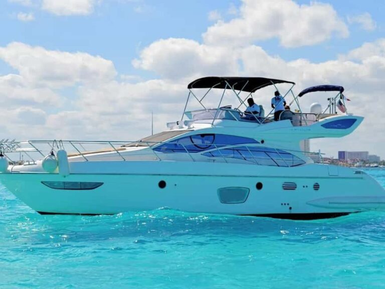 Cancun: Azimut 47 Fly Private Yacht - 6 hours to Isla Mujeres - The Practicalities