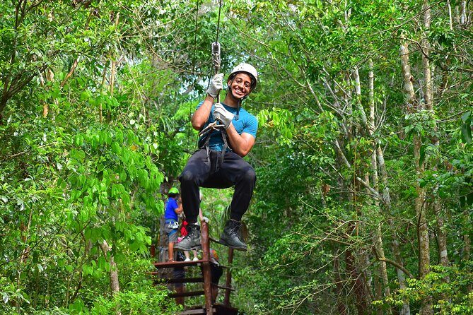 Cancun Best ATV Tour, Ziplines and Cenote Swim with Lunch - ATV Riding Through the Jungle