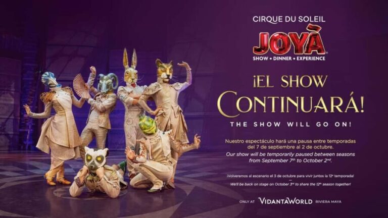 Cancún: Cirque du Soleil JOYÀ Show Ticket - The Culinary and Beverage Options