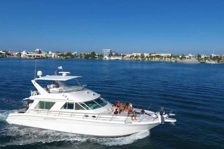 Cancun: Luxury Yacht Tour to Isla Mujeres Chef #GMBSR55FUN - The Itinerary: What to Expect