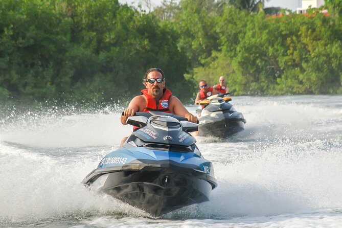 Cancun mangrove jet ski tour: 1 rider per jet ski - The Value of This Experience