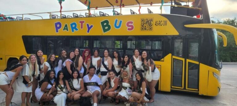 Cancun: Private 3 Hour Party Bus Experience - The Value of the Experience