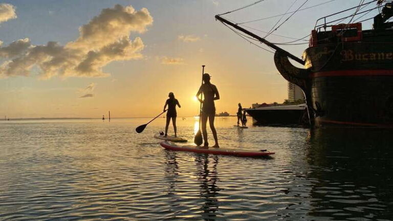Cancun: Sunrise/Sunset Stand-Up Paddleboarding Tour - Departure Point and Logistics