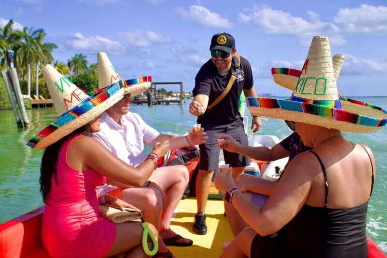 Cancun: Tequila Tasting Experience on a Boat - The Itinerary in Detail