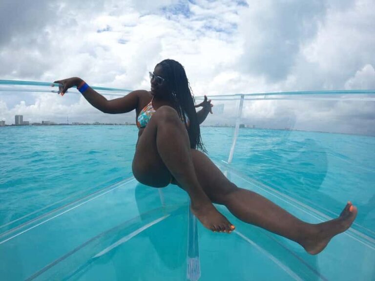 Cancun: Transparent Boat Tour with Soft Drinks - Logistics and Practical Considerations