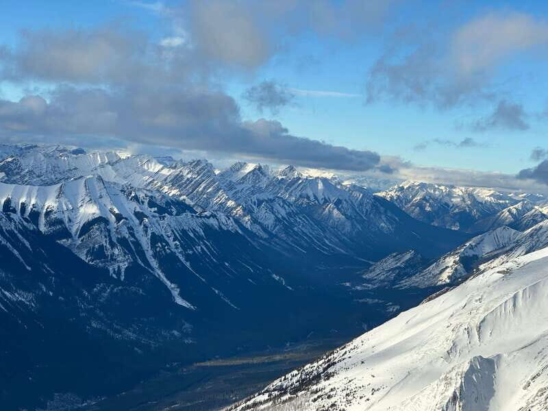 Canmore: 35-Minute Heli Tour Mt Assiniboine & its Glaciers