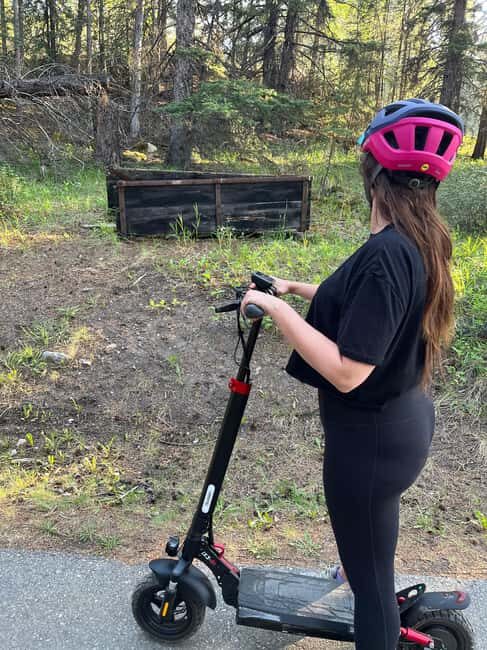 Canmore: Electric Scooter Explorer Tour - What to Expect on the Tour