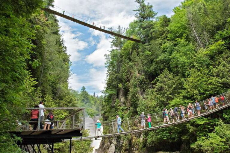 Canyon Sainte-Anne: Park Admission Ticket - The Experience from Reviews and Personal Insights