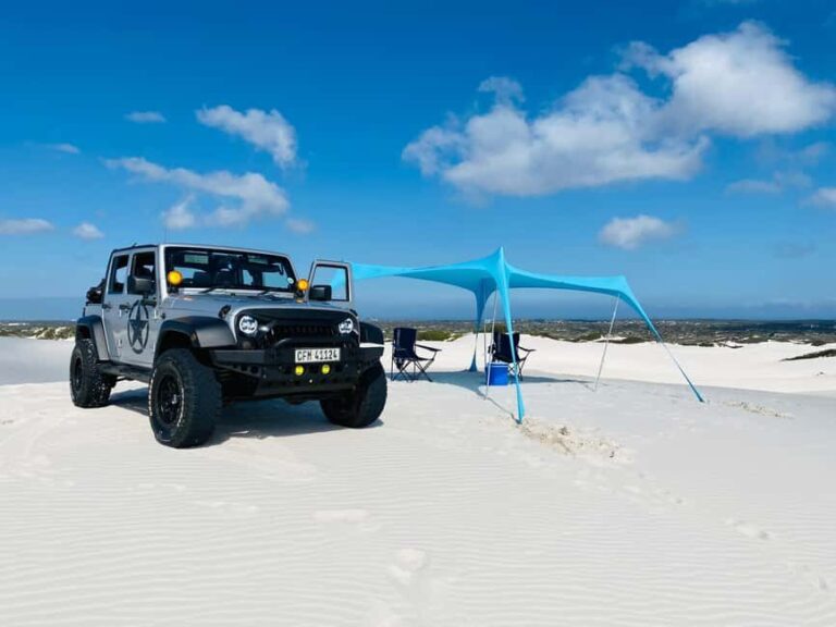 Cape Town Dessert Thrill: Jeep Dune Venture - The Guide and Safety