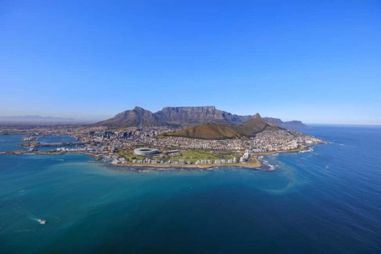 Cape Town to Robben Island Helicopter Flight - 18Min - The Practical Details