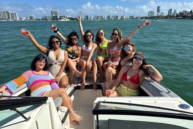 Captained Miami Private Party and Swimming with Champagne!!! - What’s Included and What to Expect