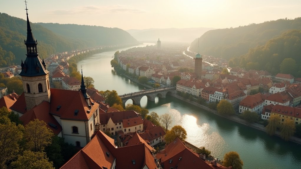 castle tower offers panoramic views