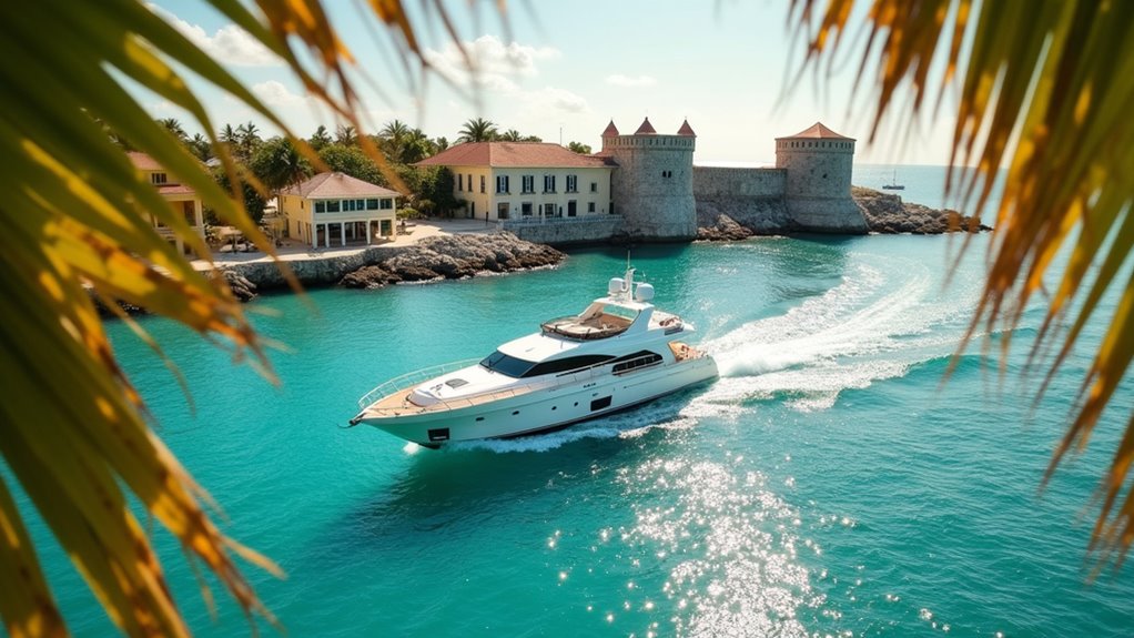 celebrity homes and historic forts