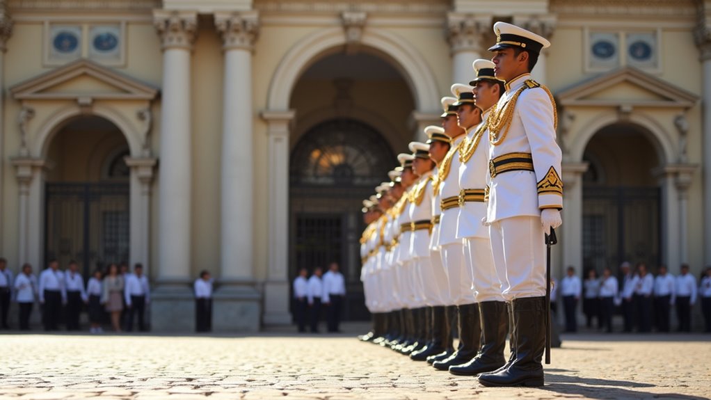 changing guard ceremony lima