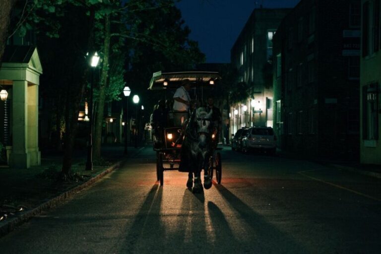 Charleston: Haunted Carriage Evening Tour - Detailed Breakdown of the Tour Itinerary