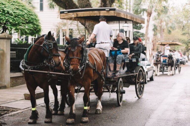 Charleston: Haunted Horse-Drawn Carriage Evening Tour - The Landmarks and Their Haunted Past