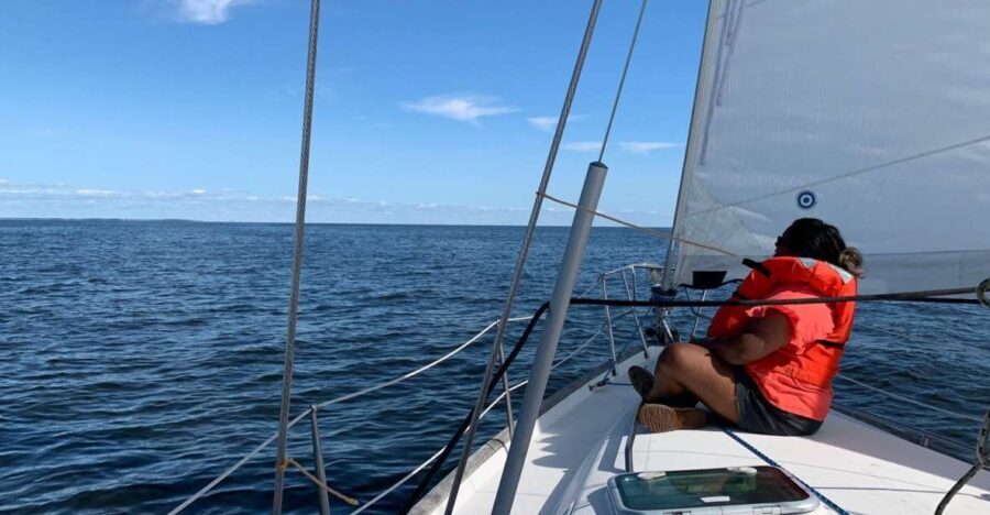 Chesapeake Beach: Beautiful Day Sailing the Chesapeake Bay