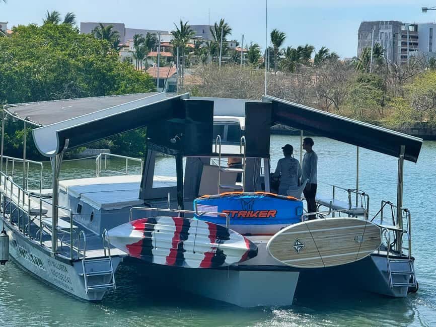 Chica: All Inclusive Private Yacht Charter with Waterslides