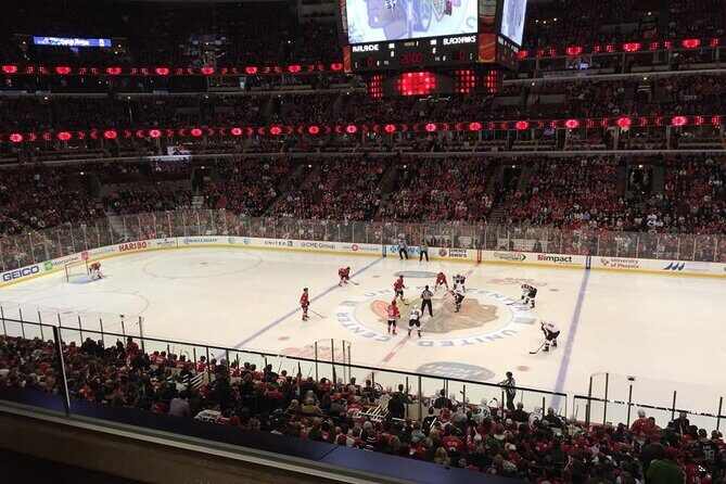 Chicago Blackhawks Ice Hockey Game Ticket at United Center - The Itinerary Breakdown