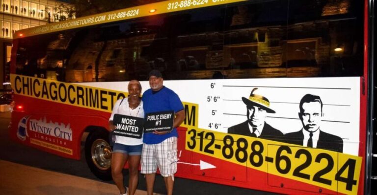 Chicago Crimes Night Tour - Transportation and Group Experience
