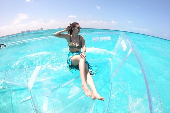 Clear Boat Tour in Cancun 1.5 hours great for pictures - Meeting Point and Logistics