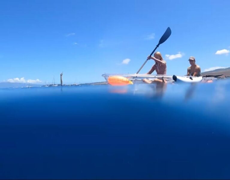 Clear Bottom Glassy Kayak Rental | Safe and Stable Kayaks - The Itinerary: What to Expect