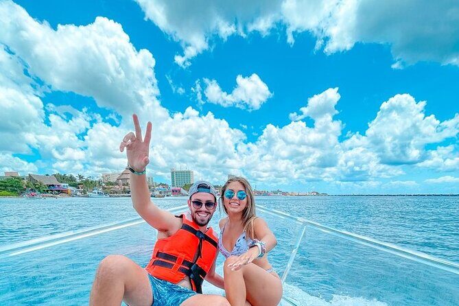 Clearboat in Cancun + Refreshments !! - The Itinerary in Detail